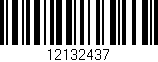 Código de barras (EAN, GTIN, SKU, ISBN): '12132437'