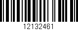 Código de barras (EAN, GTIN, SKU, ISBN): '12132461'