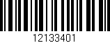 Código de barras (EAN, GTIN, SKU, ISBN): '12133401'