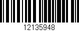 Código de barras (EAN, GTIN, SKU, ISBN): '12135948'