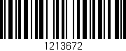 Código de barras (EAN, GTIN, SKU, ISBN): '1213672'