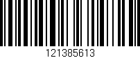 Código de barras (EAN, GTIN, SKU, ISBN): '121385613'
