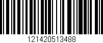 Código de barras (EAN, GTIN, SKU, ISBN): '121420513488'