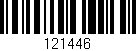 Código de barras (EAN, GTIN, SKU, ISBN): '121446'