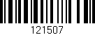 Código de barras (EAN, GTIN, SKU, ISBN): '121507'
