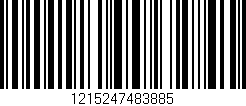 Código de barras (EAN, GTIN, SKU, ISBN): '1215247483885'