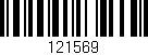 Código de barras (EAN, GTIN, SKU, ISBN): '121569'