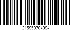 Código de barras (EAN, GTIN, SKU, ISBN): '1215953784894'