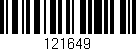 Código de barras (EAN, GTIN, SKU, ISBN): '121649'