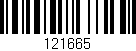 Código de barras (EAN, GTIN, SKU, ISBN): '121665'