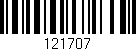 Código de barras (EAN, GTIN, SKU, ISBN): '121707'