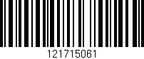 Código de barras (EAN, GTIN, SKU, ISBN): '121715061'