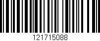 Código de barras (EAN, GTIN, SKU, ISBN): '121715088'