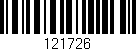 Código de barras (EAN, GTIN, SKU, ISBN): '121726'