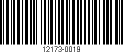 Código de barras (EAN, GTIN, SKU, ISBN): '12173-0019'