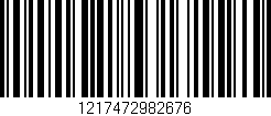 Código de barras (EAN, GTIN, SKU, ISBN): '1217472982676'