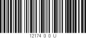 Código de barras (EAN, GTIN, SKU, ISBN): '12174_0_0_U'