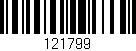Código de barras (EAN, GTIN, SKU, ISBN): '121799'