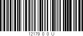Código de barras (EAN, GTIN, SKU, ISBN): '12179_0_0_U'