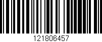 Código de barras (EAN, GTIN, SKU, ISBN): '121806457'