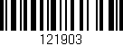 Código de barras (EAN, GTIN, SKU, ISBN): '121903'
