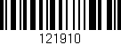 Código de barras (EAN, GTIN, SKU, ISBN): '121910'