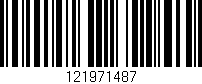 Código de barras (EAN, GTIN, SKU, ISBN): '121971487'