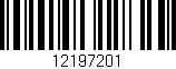 Código de barras (EAN, GTIN, SKU, ISBN): '12197201'