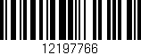 Código de barras (EAN, GTIN, SKU, ISBN): '12197766'