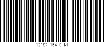 Código de barras (EAN, GTIN, SKU, ISBN): '12197_164_0_M'