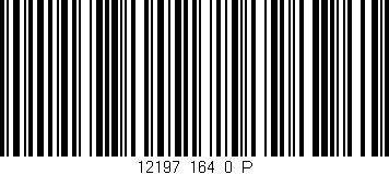 Código de barras (EAN, GTIN, SKU, ISBN): '12197_164_0_P'