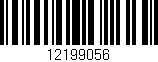 Código de barras (EAN, GTIN, SKU, ISBN): '12199056'