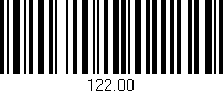 Código de barras (EAN, GTIN, SKU, ISBN): '122.00'