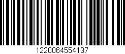 Código de barras (EAN, GTIN, SKU, ISBN): '1220064554137'