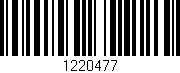 Código de barras (EAN, GTIN, SKU, ISBN): '1220477'