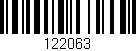 Código de barras (EAN, GTIN, SKU, ISBN): '122063'