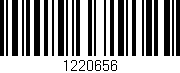 Código de barras (EAN, GTIN, SKU, ISBN): '1220656'