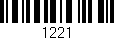 Código de barras (EAN, GTIN, SKU, ISBN): '1221'