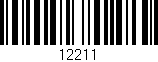 Código de barras (EAN, GTIN, SKU, ISBN): '12211'