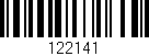 Código de barras (EAN, GTIN, SKU, ISBN): '122141'