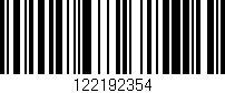 Código de barras (EAN, GTIN, SKU, ISBN): '122192354'