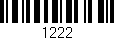 Código de barras (EAN, GTIN, SKU, ISBN): '1222'