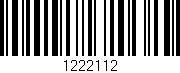 Código de barras (EAN, GTIN, SKU, ISBN): '1222112'