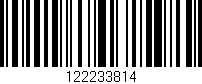 Código de barras (EAN, GTIN, SKU, ISBN): '122233814'