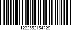 Código de barras (EAN, GTIN, SKU, ISBN): '1222652154729'