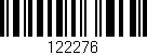 Código de barras (EAN, GTIN, SKU, ISBN): '122276'