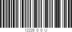 Código de barras (EAN, GTIN, SKU, ISBN): '12228_0_0_U'
