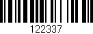 Código de barras (EAN, GTIN, SKU, ISBN): '122337'