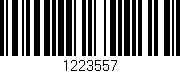 Código de barras (EAN, GTIN, SKU, ISBN): '1223557'