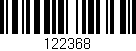 Código de barras (EAN, GTIN, SKU, ISBN): '122368'